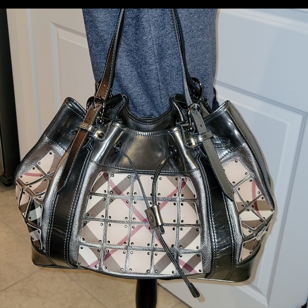 Burberry Armored Beaton Warrior Novacheck Large Bag